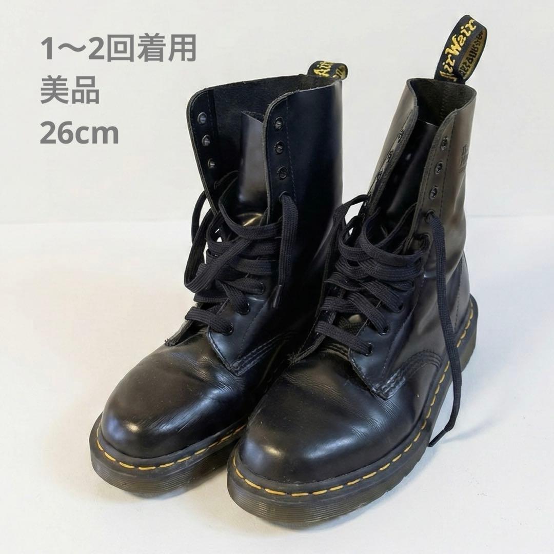 タイムセール・美品・Dr.Martens 10ホールUK7 26cm