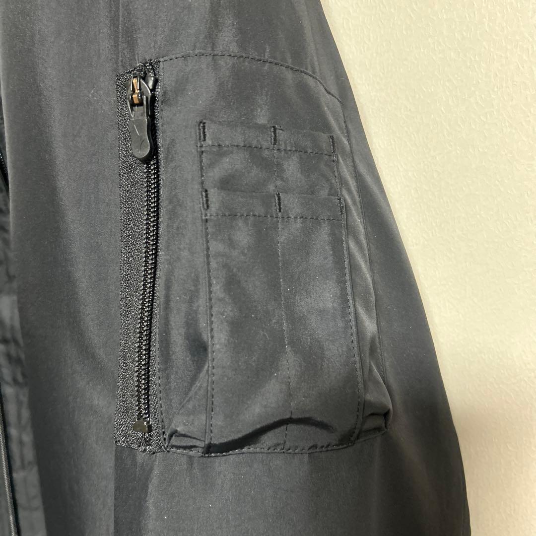 美品ミズノプロ　スタジアムジャンパー　ブラック　Lサイズ