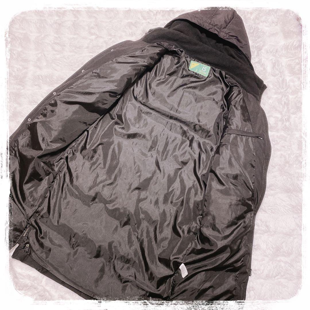 美品 ルースイソンブラ ロングベンチコート ブラック M LUZeSOMBRA