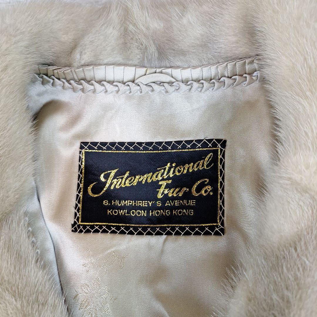 International Far サファイアミンク　ロングコート　2XL