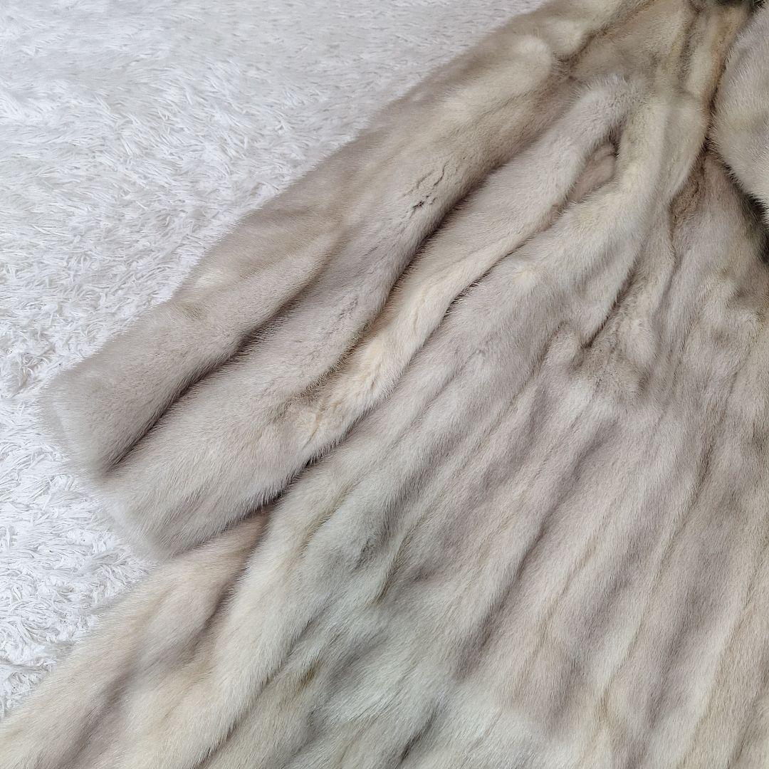 International Far サファイアミンク　ロングコート　2XL