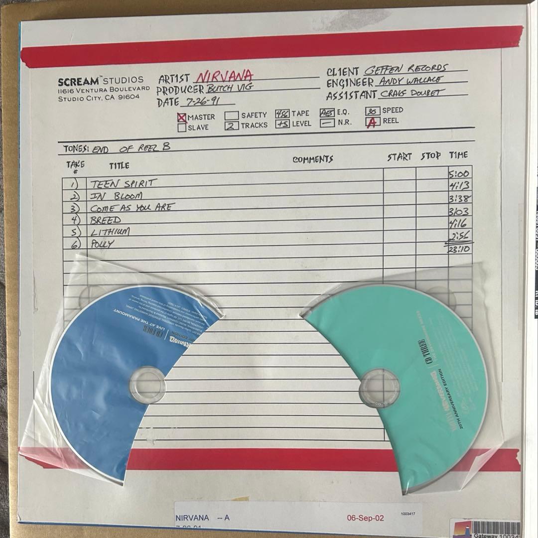 NIRVANA NEVERMIND (スーパー・デラックス・エディション)