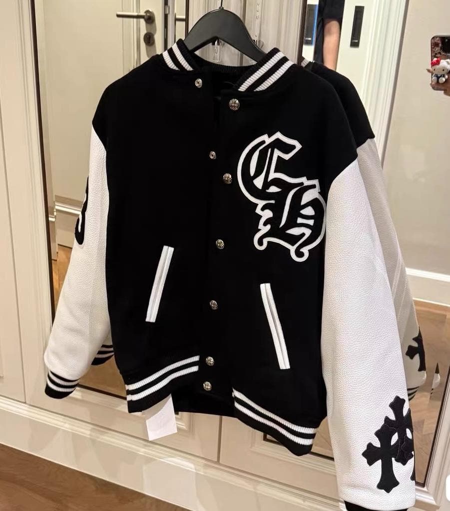 Chrome Hearts スタジャン ブラック・ホワイト