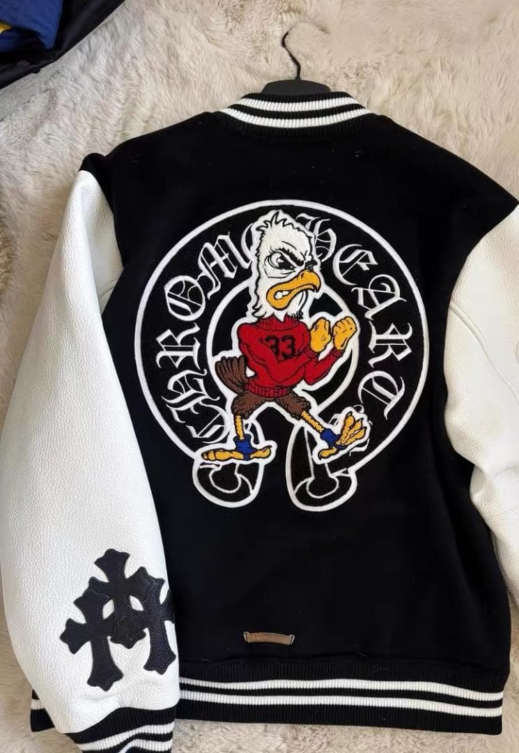 Chrome Hearts スタジャン ブラック・ホワイト