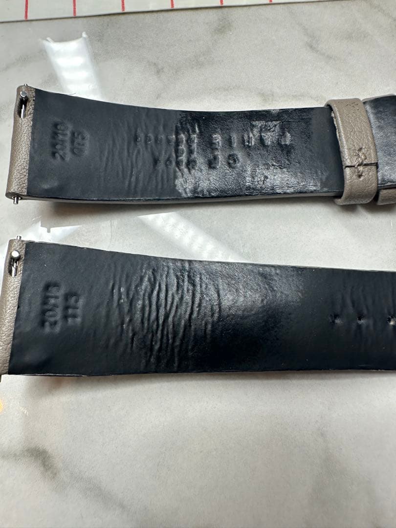 カミーユフォルネ 時計ベルト 2本セット ラグ幅19mm