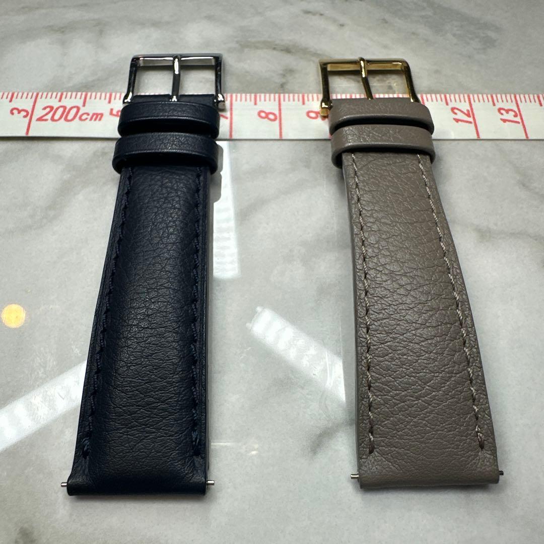 カミーユフォルネ 時計ベルト 2本セット ラグ幅19mm