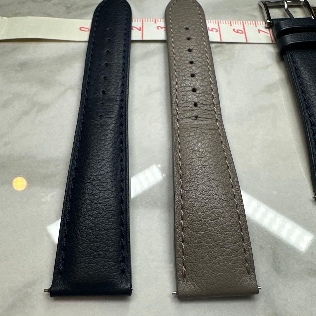 カミーユフォルネ 時計ベルト 2本セット ラグ幅19mm