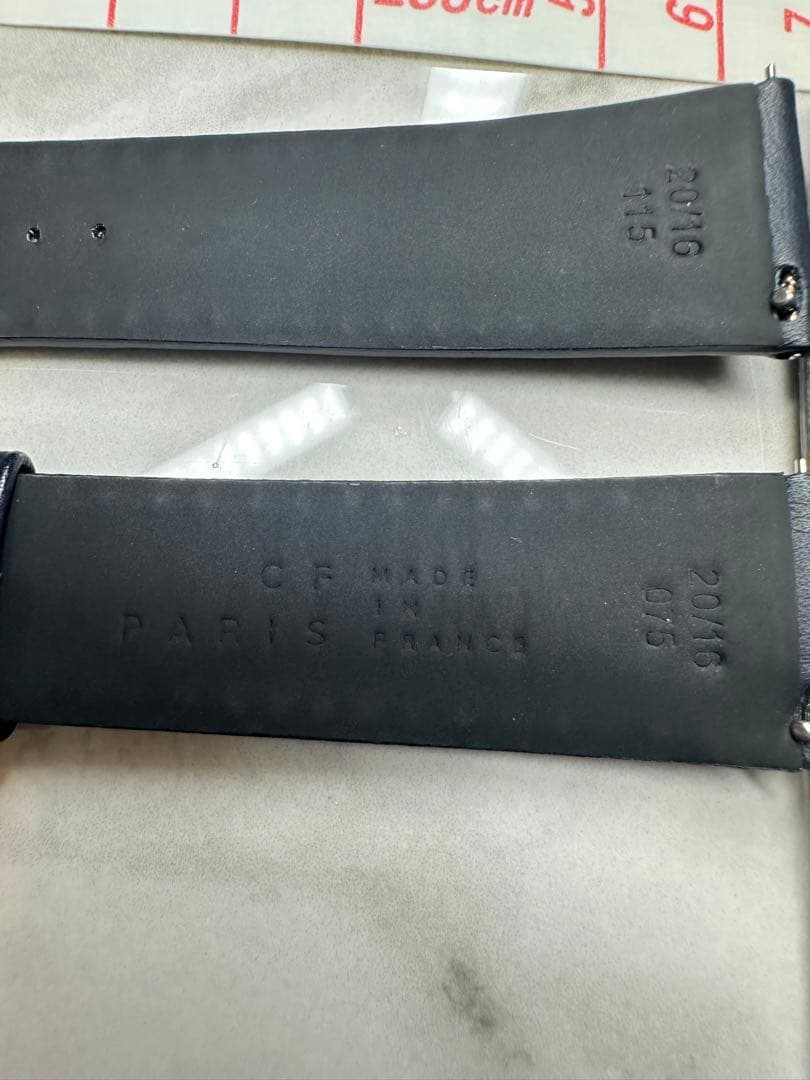 カミーユフォルネ 時計ベルト 2本セット ラグ幅19mm