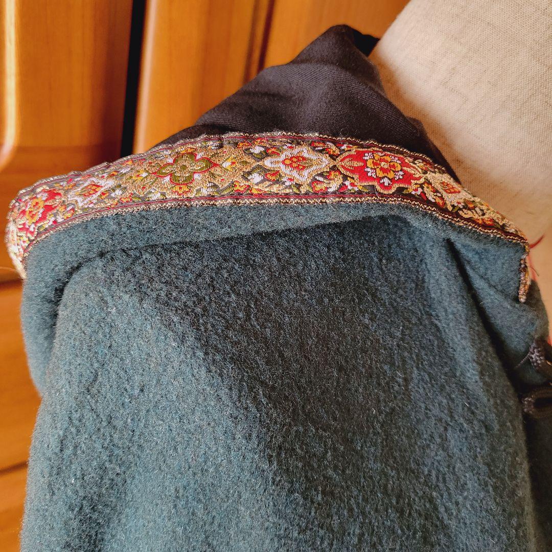 フード付きロングマント グリーン　アナと雪の女王 アナ　ラプンツェル ゴーテル