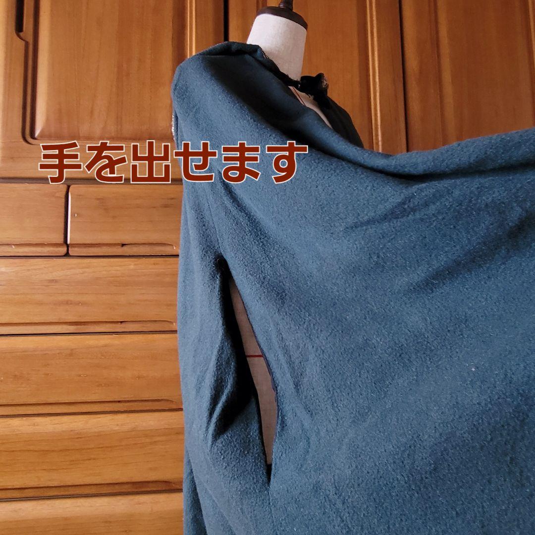 フード付きロングマント グリーン　アナと雪の女王 アナ　ラプンツェル ゴーテル