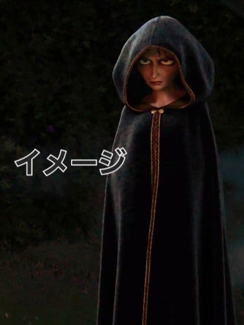 フード付きロングマント グリーン　アナと雪の女王 アナ　ラプンツェル ゴーテル