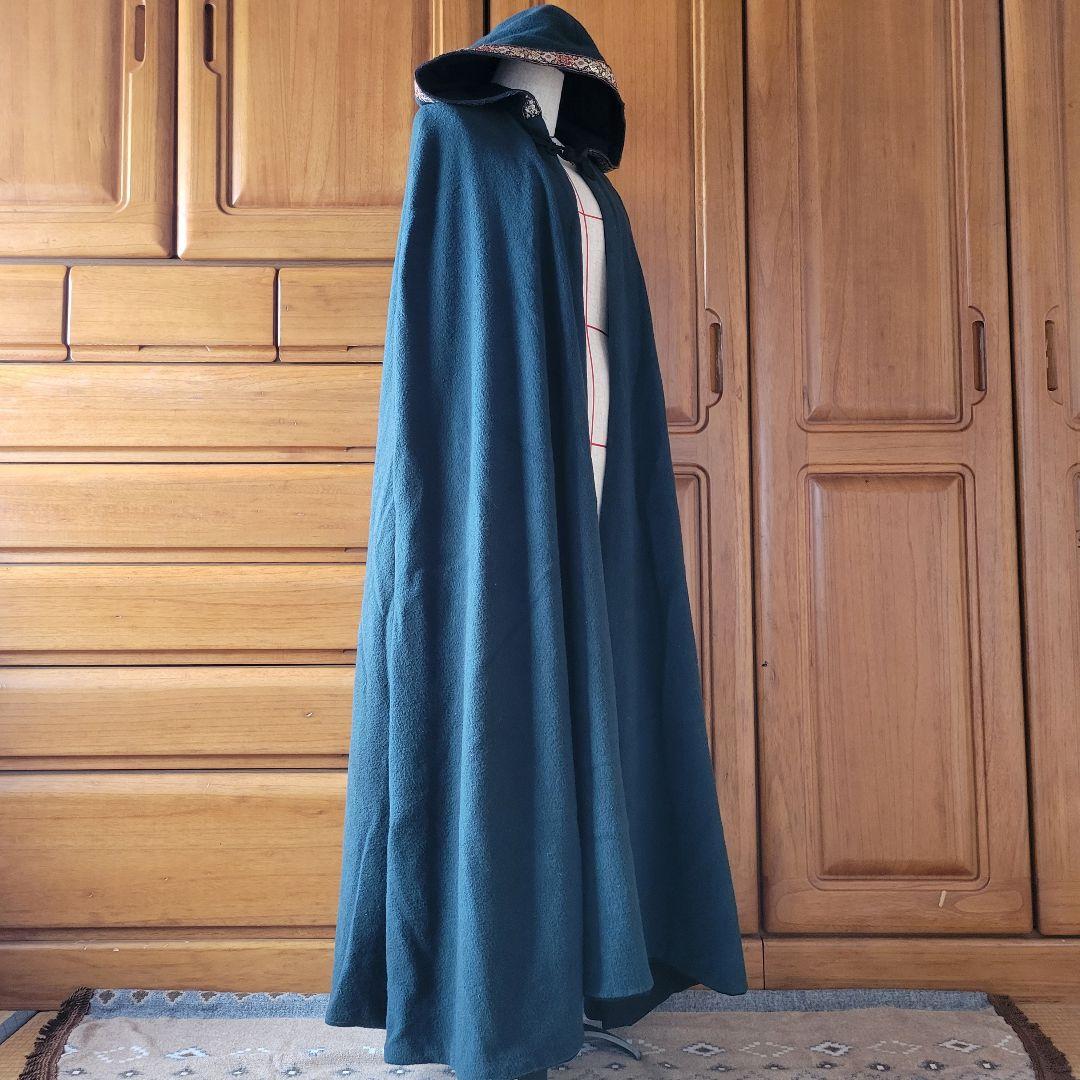 フード付きロングマント グリーン　アナと雪の女王 アナ　ラプンツェル ゴーテル