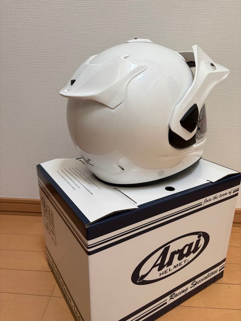 アライ　ツアークロスV グラスホワイトM57-58cm