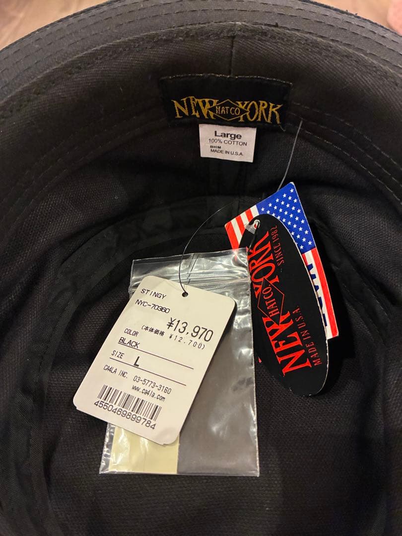 ニューヨークハット CA4LA(カシラ)別注ポークパイハット(STINGW)