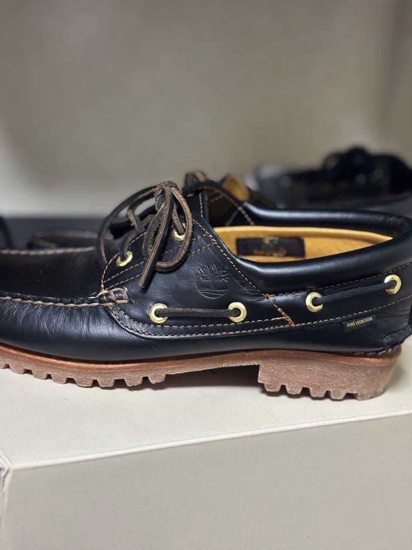 Aime Leon Dore × Timberland 3eye レザーシューズ