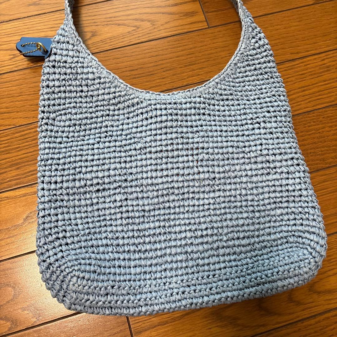 coachのストローバッグ2025年春発売