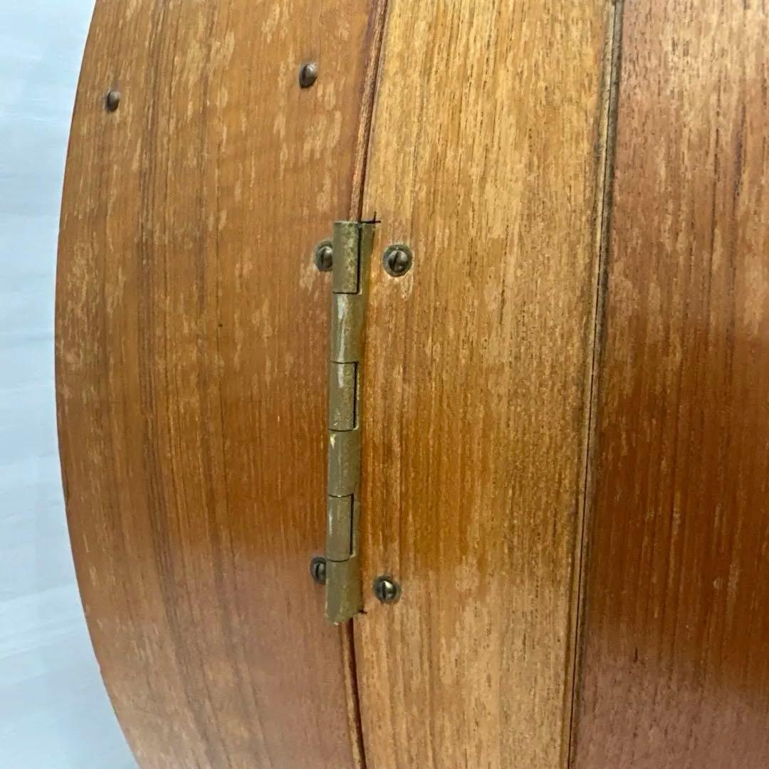 ☆ヴィンテージ 樽型　扉 観音開きウッドラック☆店舗什器☆送料込