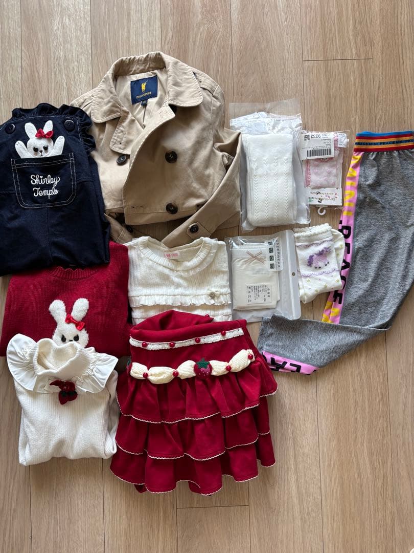 シャーリー風　可愛い　女の子　洋服まとめ売り　120cm 60点