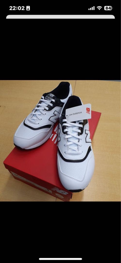 【新品汚れあり】NEW BALANCE スパイクレス ゴルフシューズ