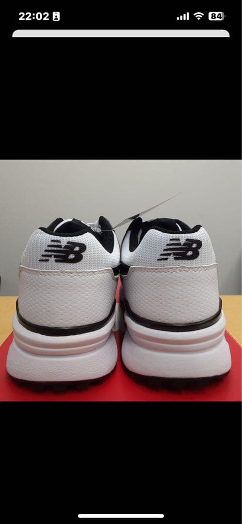【新品汚れあり】NEW BALANCE スパイクレス ゴルフシューズ