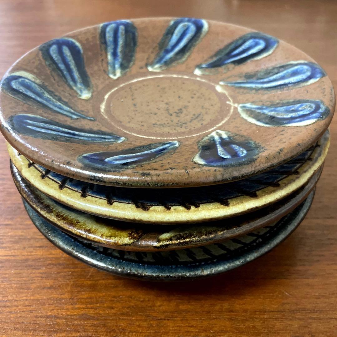 やちむん　4枚　美品　beams fenica