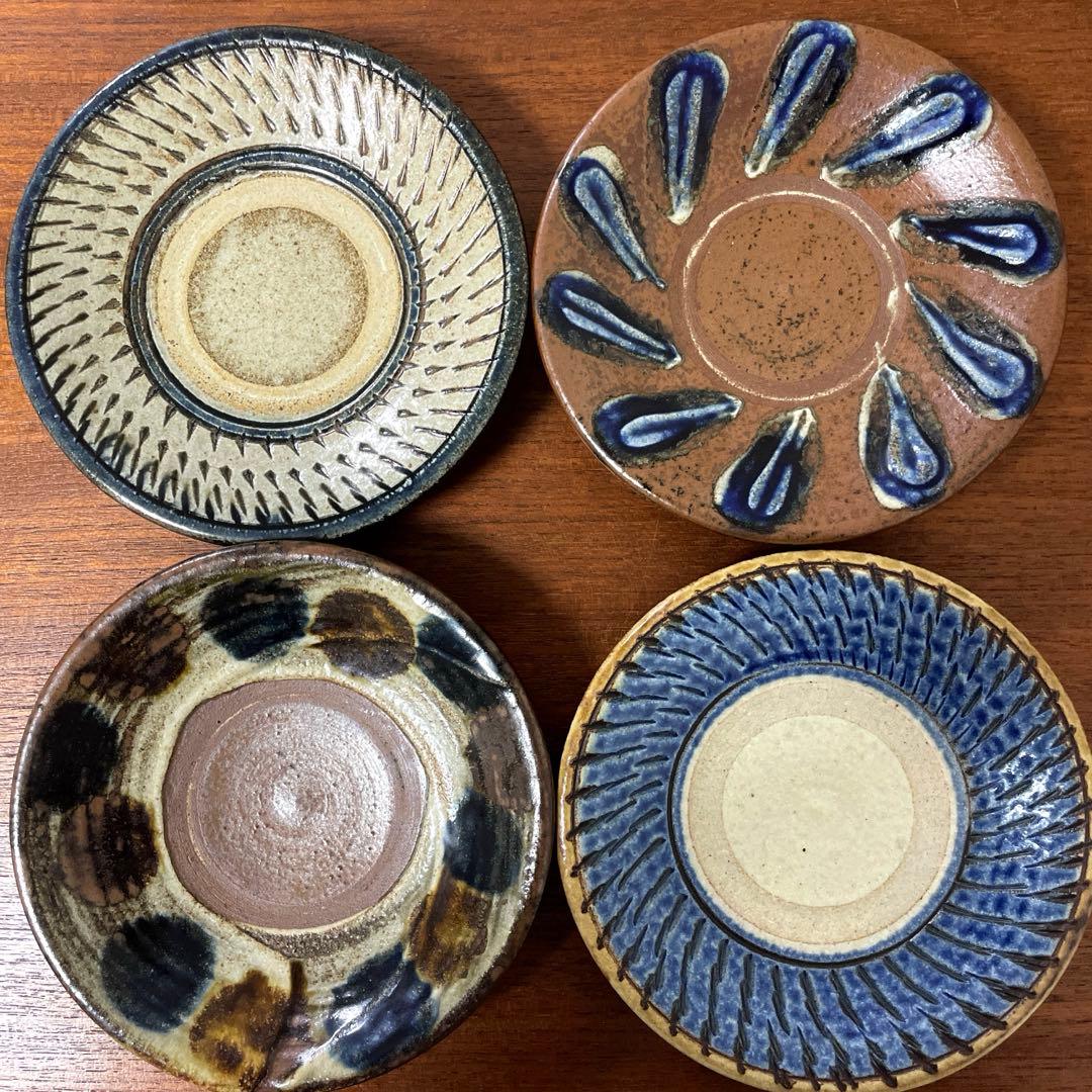 やちむん　4枚　美品　beams fenica