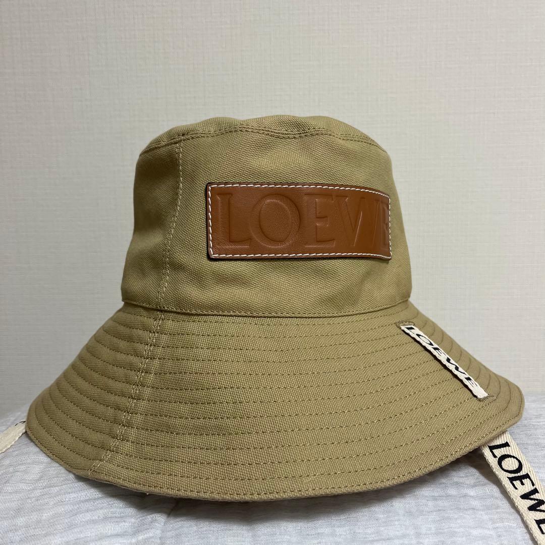 ロエベ　ハット　フィッシャーマンハット　キャンバス