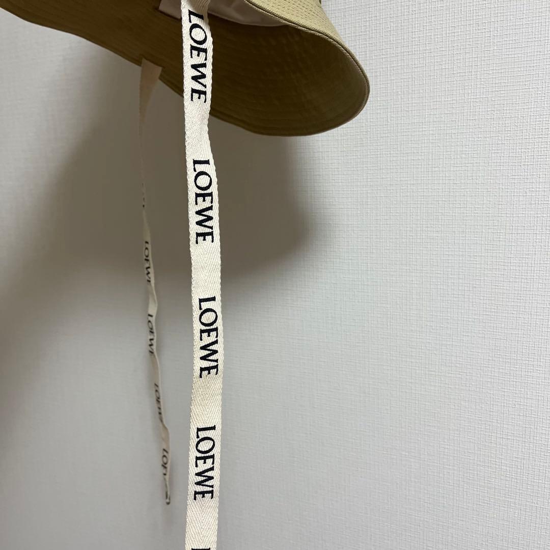 ロエベ　ハット　フィッシャーマンハット　キャンバス
