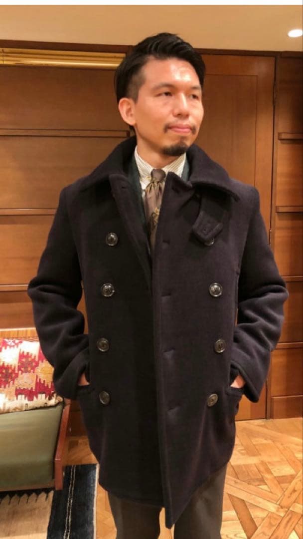 極美品　Brilla per il gusto【別注】AUBERGE ピーコート