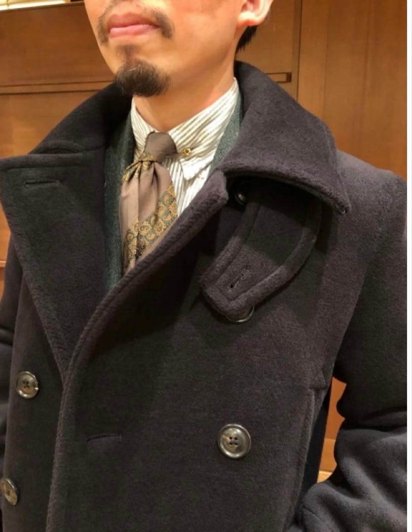 極美品　Brilla per il gusto【別注】AUBERGE ピーコート