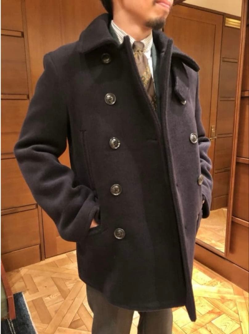 極美品　Brilla per il gusto【別注】AUBERGE ピーコート