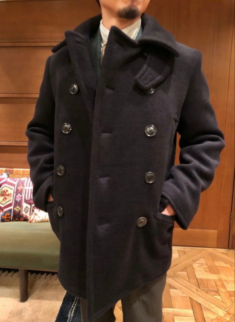 極美品　Brilla per il gusto【別注】AUBERGE ピーコート