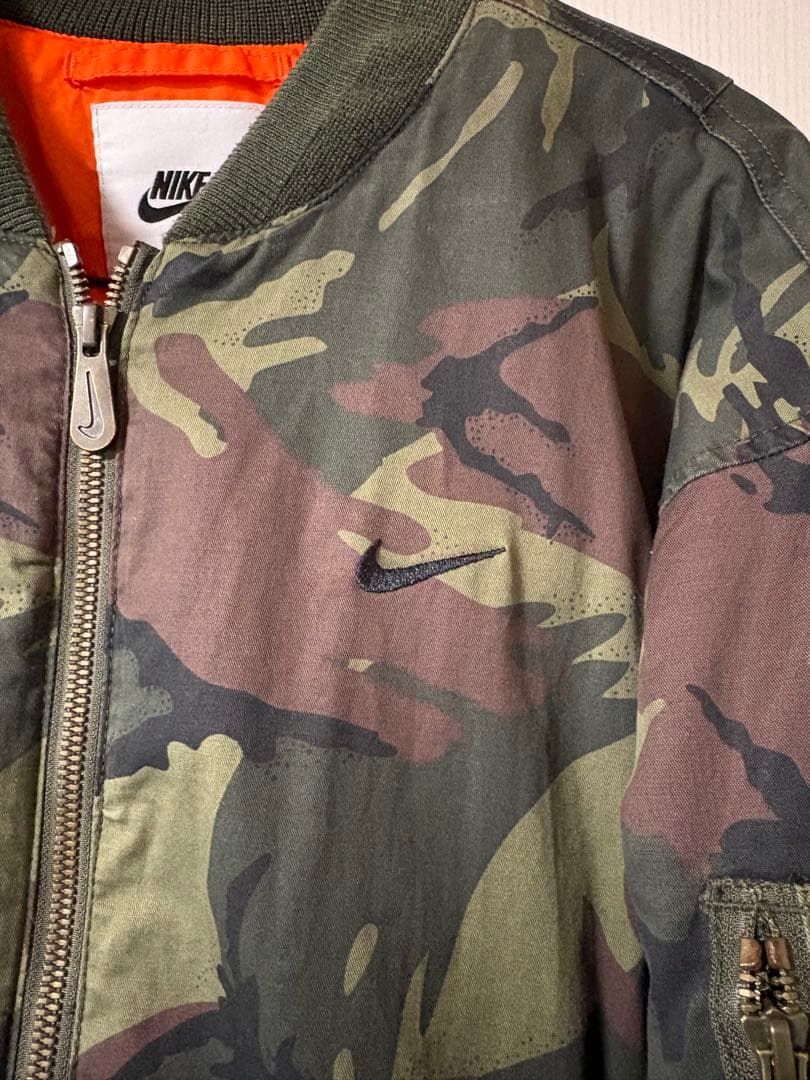 定価35750円 Nike MA1 フライトジャケット ナイキ　短丈