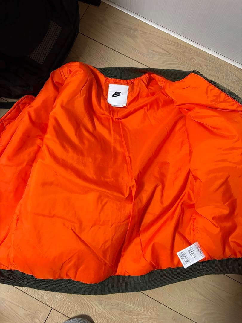 定価35750円 Nike MA1 フライトジャケット ナイキ　短丈