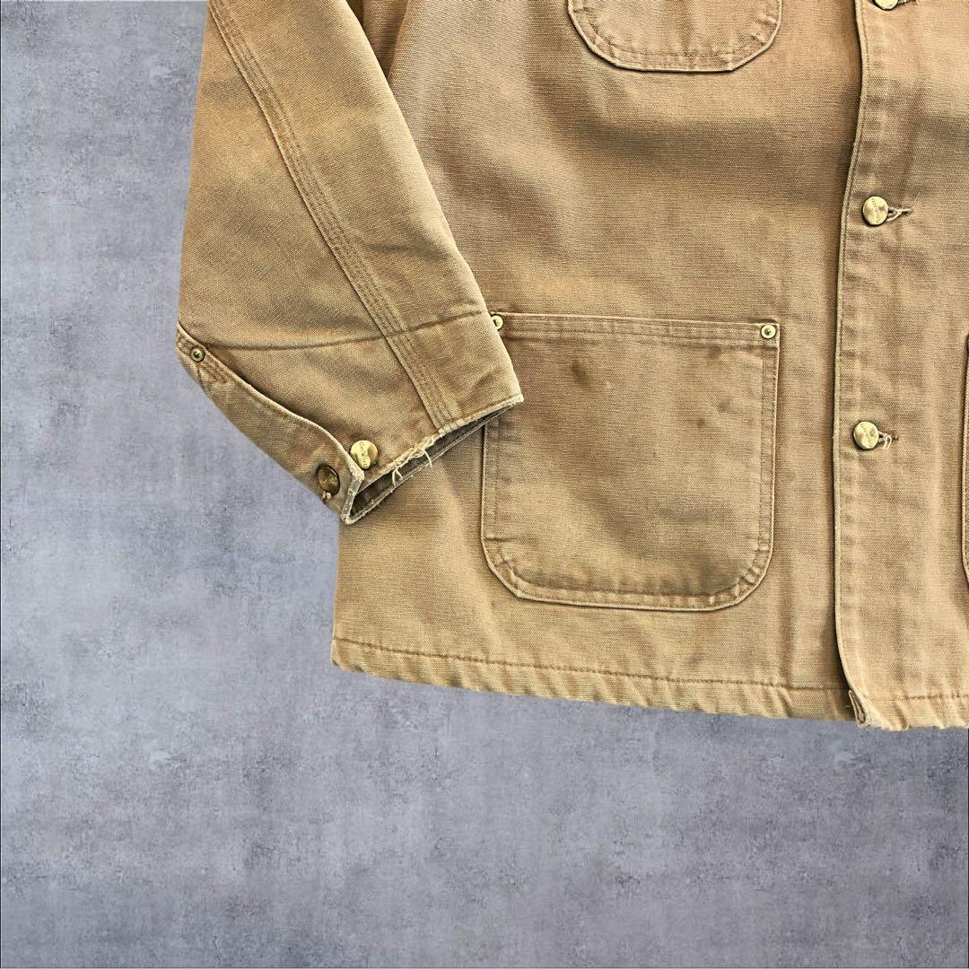 【p10】90s USA製 Carhartt ミシガンチョアコートダックアウター