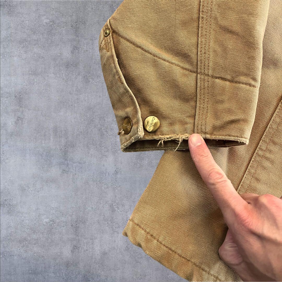 【p10】90s USA製 Carhartt ミシガンチョアコートダックアウター