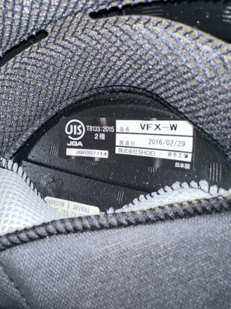 SHOEI フルフェイスヘルメット マットブラック　Mサイズ　オフロード