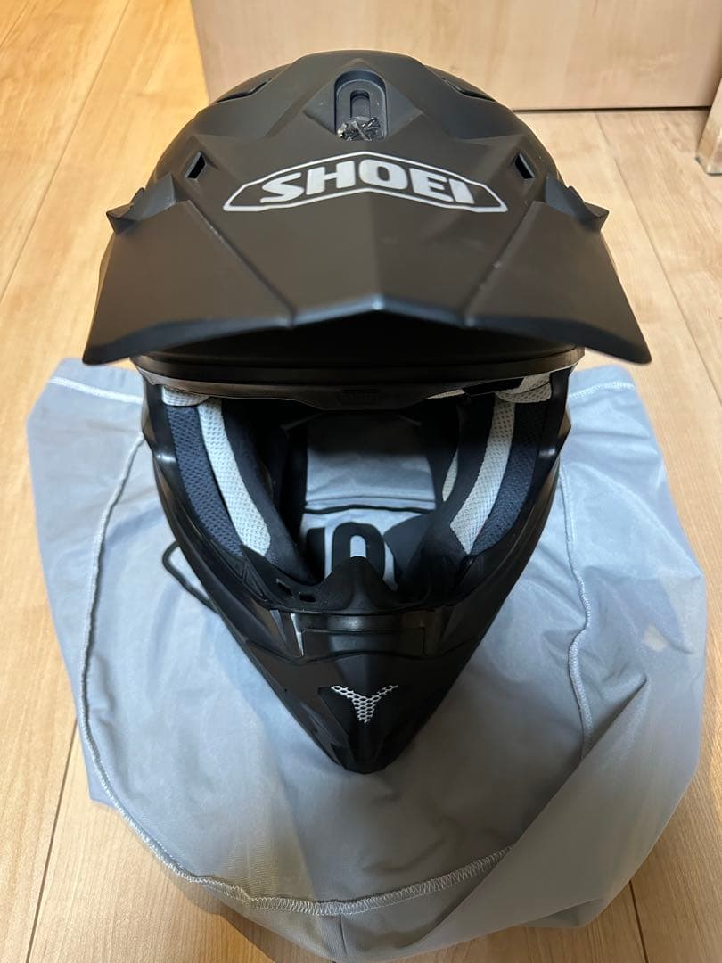 SHOEI フルフェイスヘルメット マットブラック　Mサイズ　オフロード