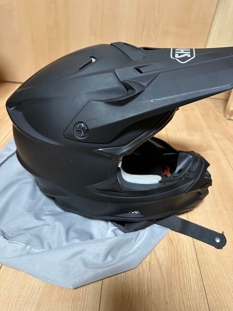 SHOEI フルフェイスヘルメット マットブラック　Mサイズ　オフロード