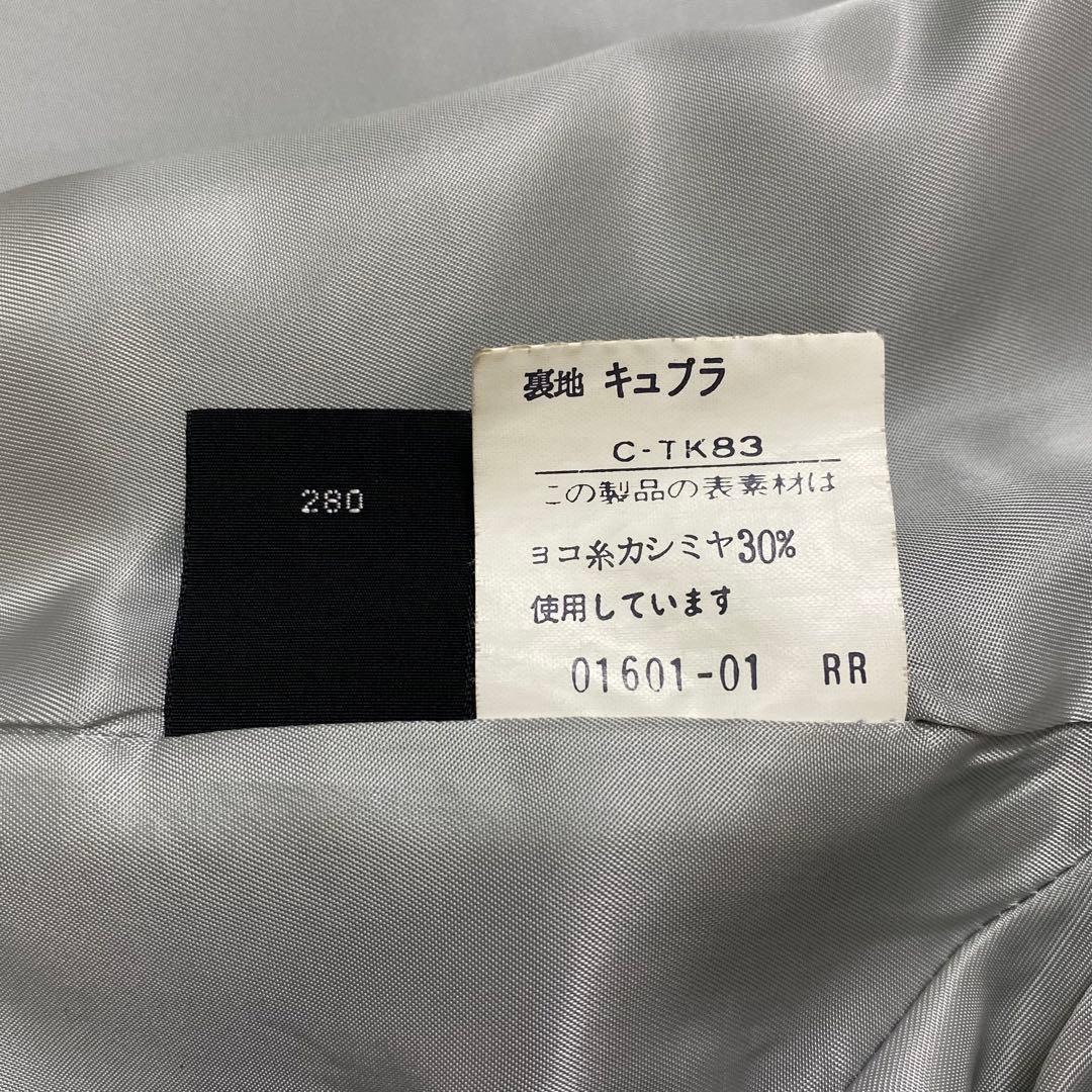 美品✨大きいサイズ BURBERRY カシミヤ ロングコート 黒 2XL相当