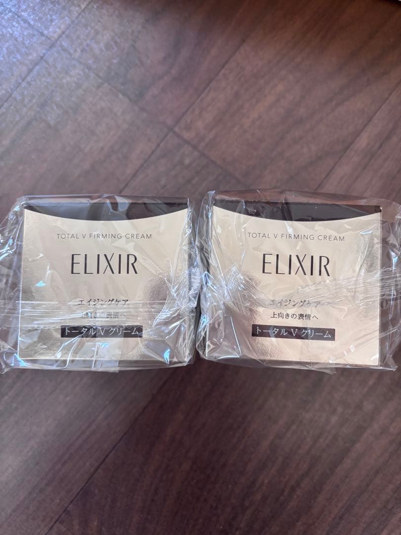 エリクシールELIXIR トータルV ファーミングクリーム 50g （2個）