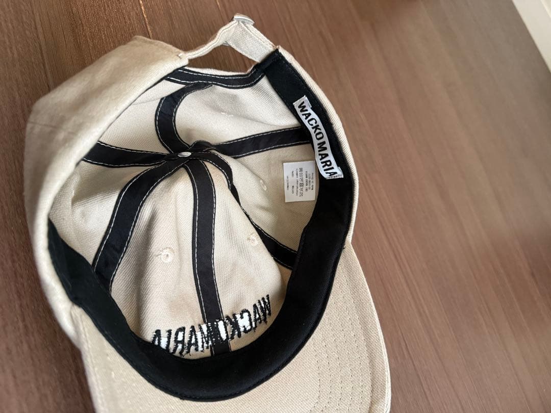 WACKO MARIA ベージュ キャップ　最終値下げ