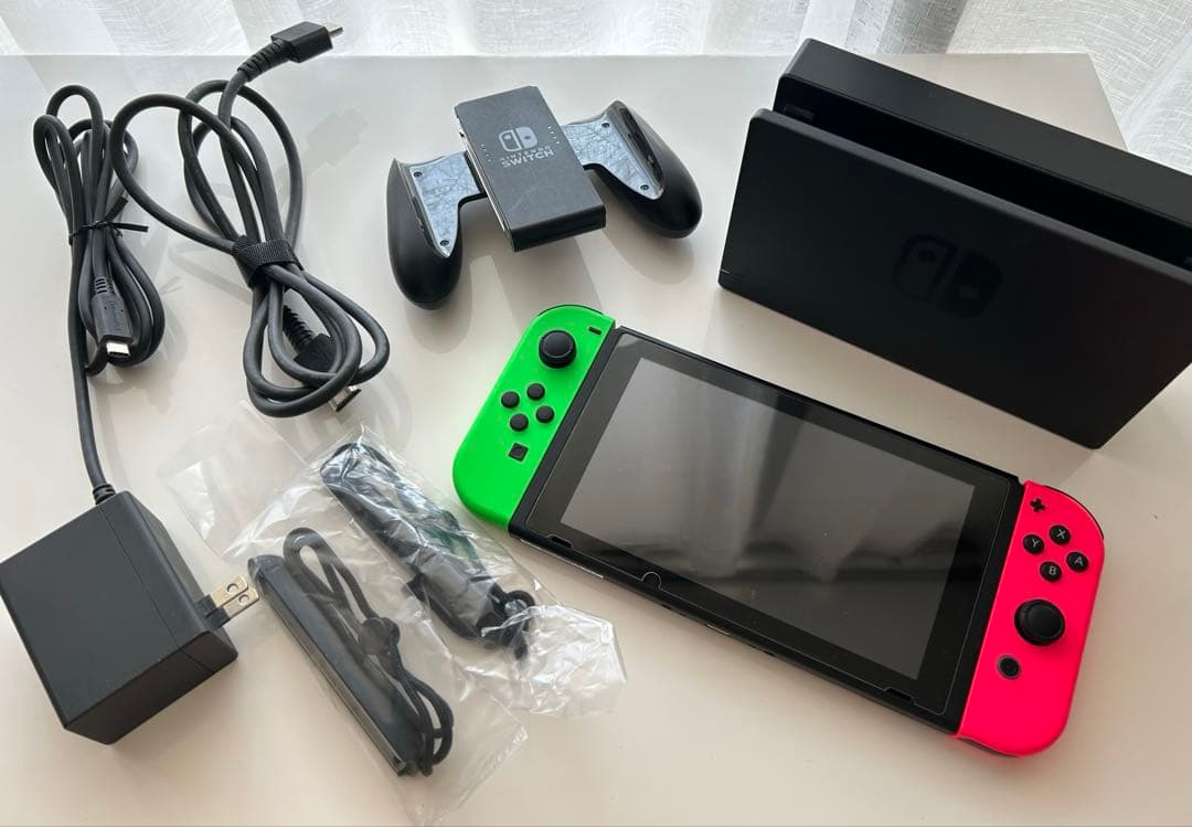 Nintendo Switch ネオンピンク/ネオングリーン 本体