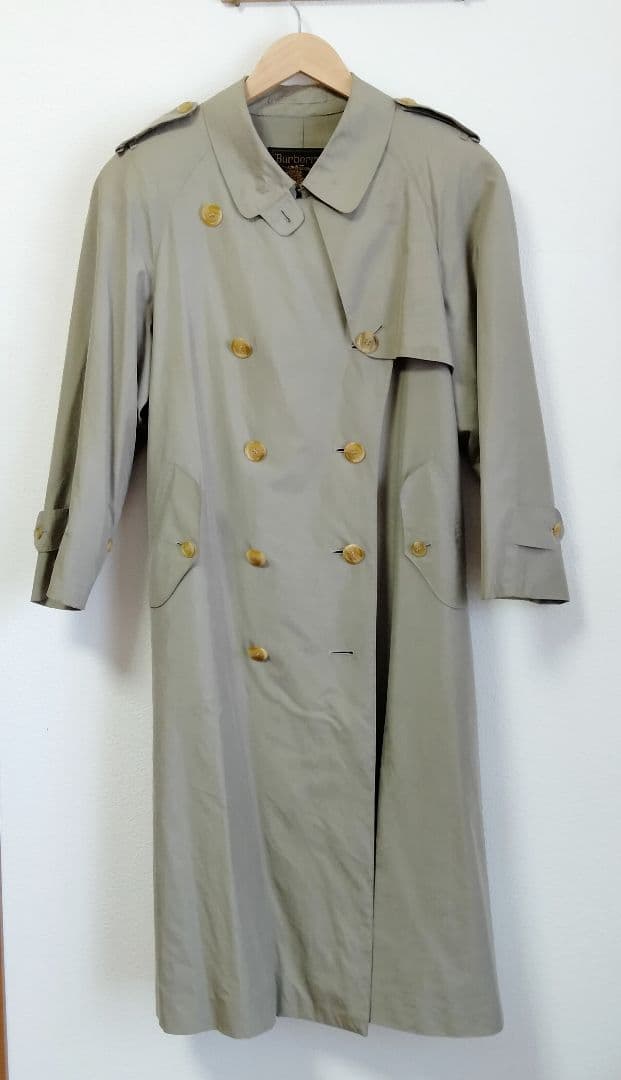 クリーニング済み　BURBERRY'S シルク100% コート ヴィンテージ