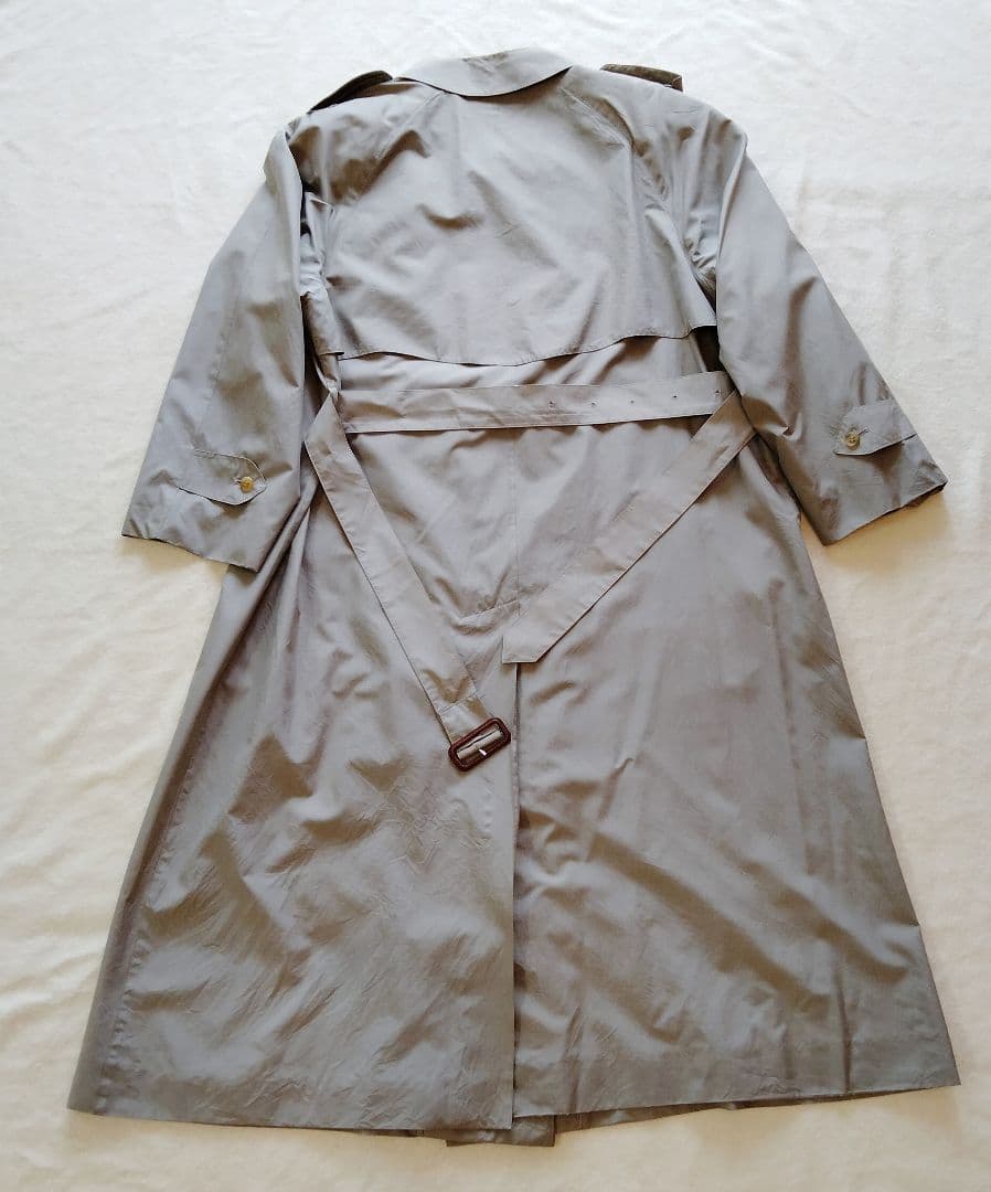 クリーニング済み　BURBERRY'S シルク100% コート ヴィンテージ