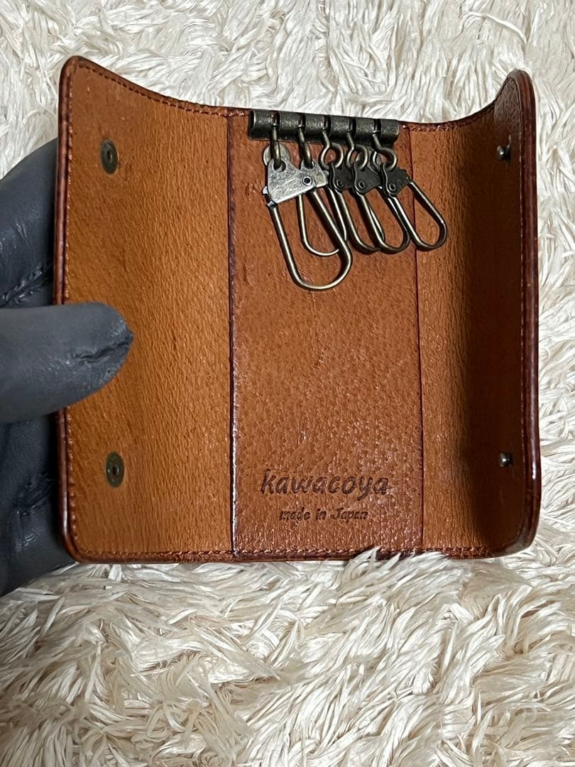 美品展示品 kawacoya レザーキーケース ほぼ未使用