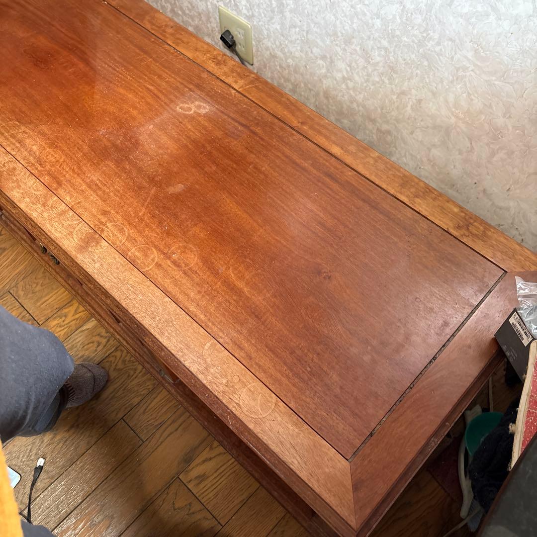 ⭐︎くま⭐︎アンティーク家具　アジアン高級家具　大きいテレビ台　両面扉