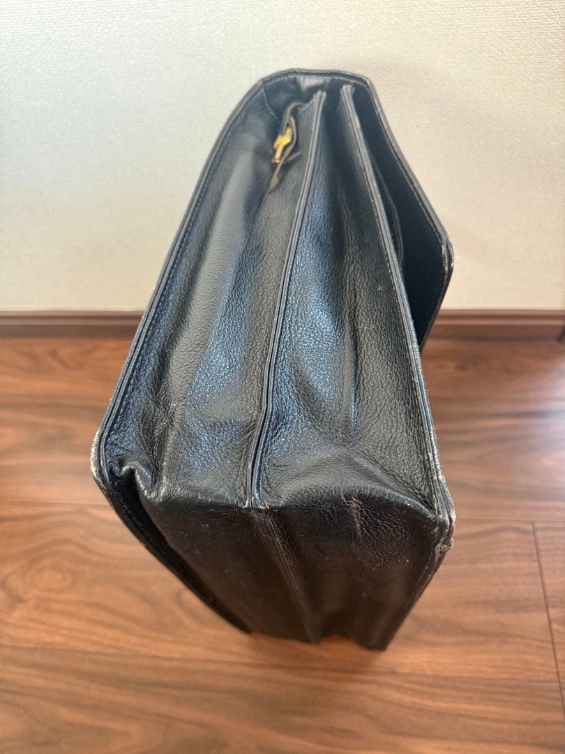 専用です！！イヴサンローラン ビジネスバッグ　YSL 裏地総柄　ヴィンテージ