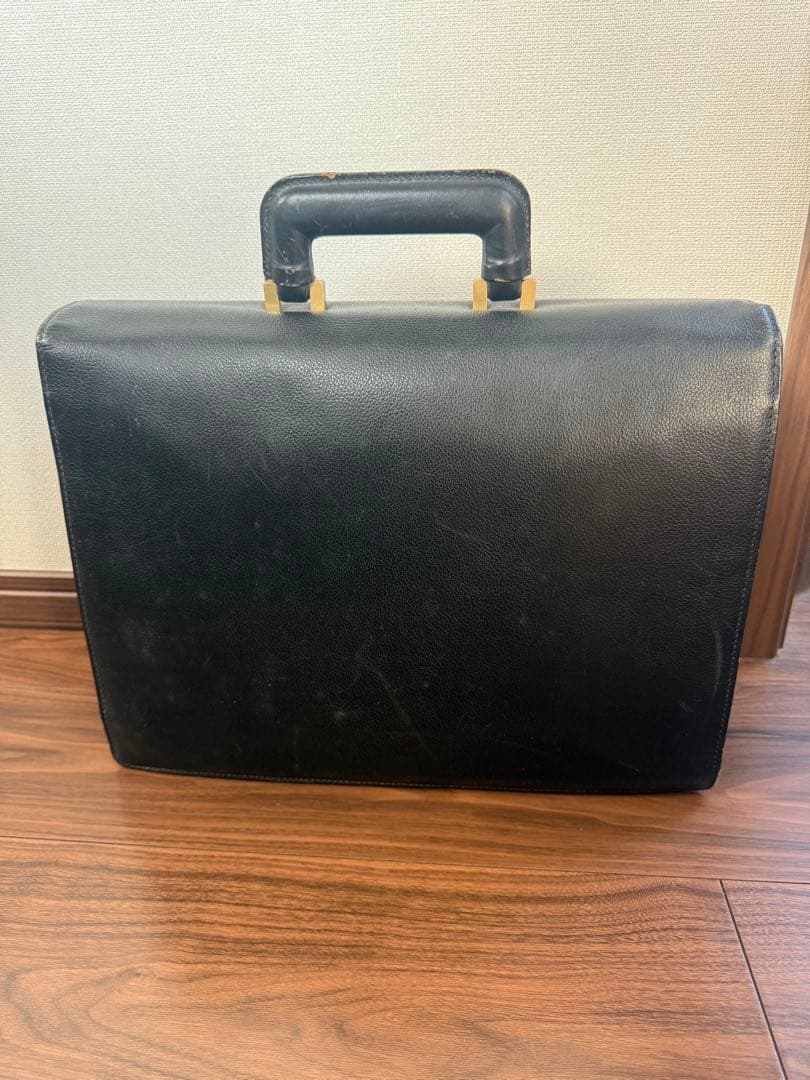 専用です！！イヴサンローラン ビジネスバッグ　YSL 裏地総柄　ヴィンテージ