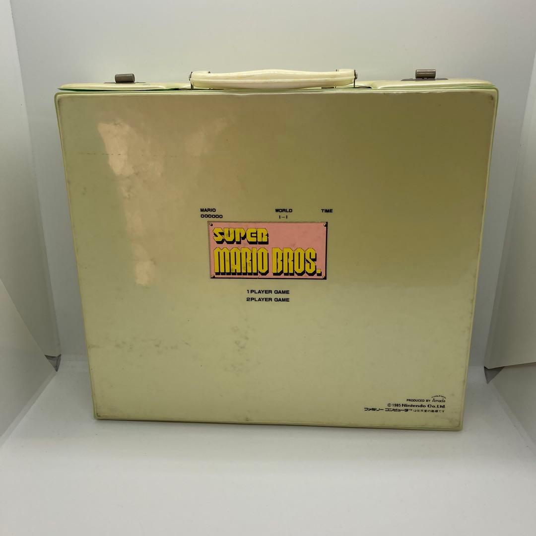 初代ファミリーコンピュータ本体収納ケース スーパーマリオ プリント